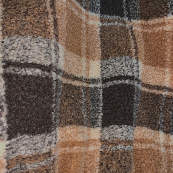 HALF-ZIP FAUX FUR CROPPED SWEATER - Picture 4 of 4